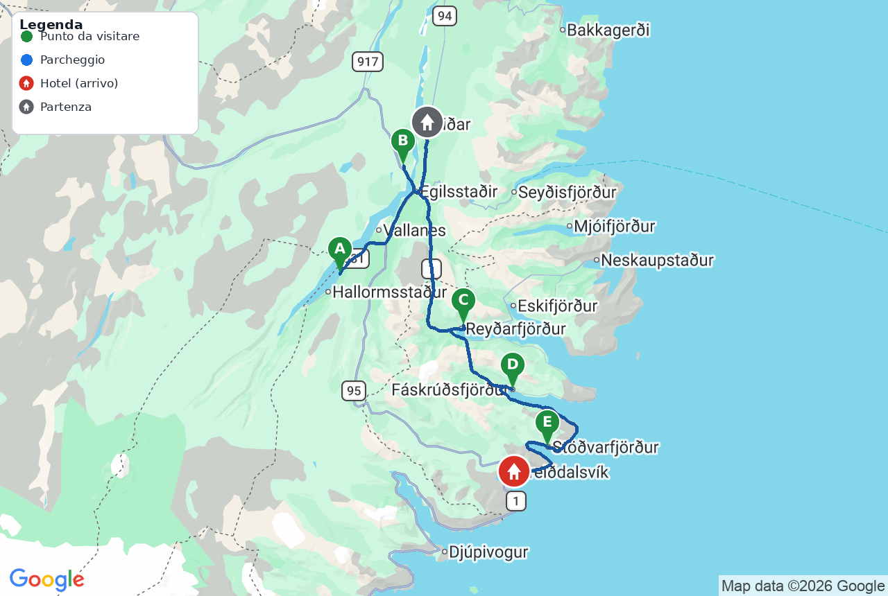 mappa giorno 8